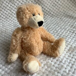 Aurora World Cute Curly Plush Tan Bear Stuffed Animal Toy 2017